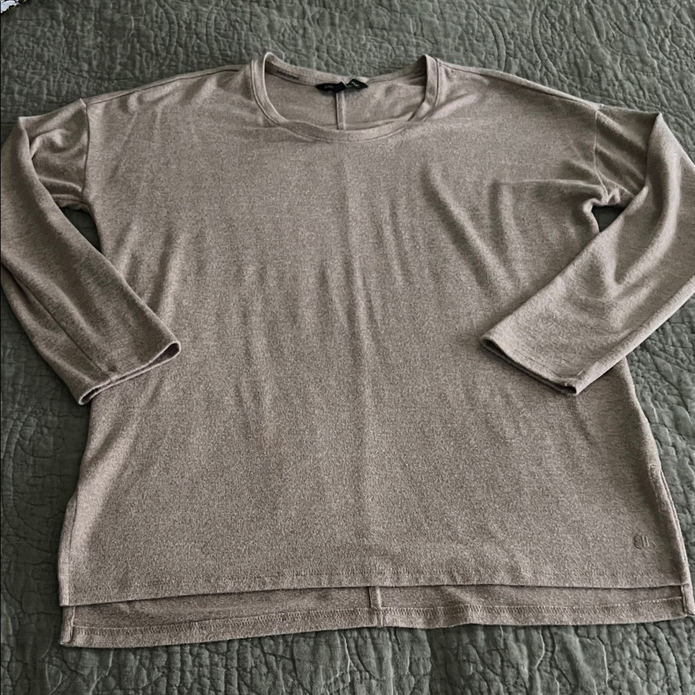 Taupe Long Sleeve Top